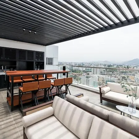 Chic & Ocean View Apartment Lima Exterior photo