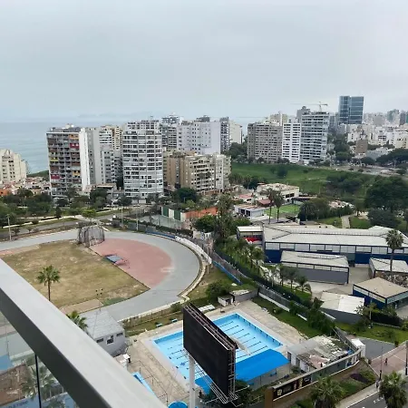 Chic & Ocean View Apartment Lima Exterior photo
