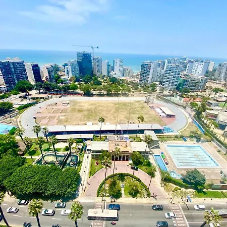 Chic & Ocean View Apartment Lima Exterior photo
